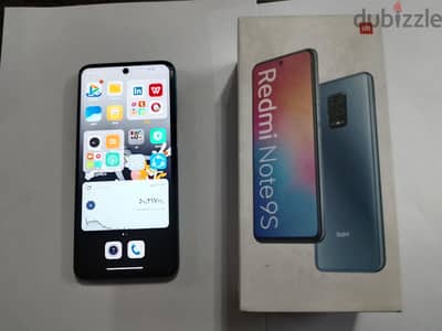 تليفون redmi not 9 s بحالة جيدة