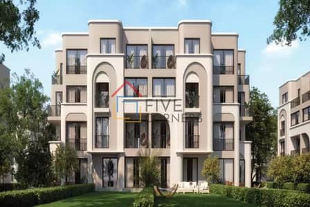 2-bedroom fully finished apartment down payment 308000 EGP long installment plan prime location in New Cairo next to Sodic and Al Jameel