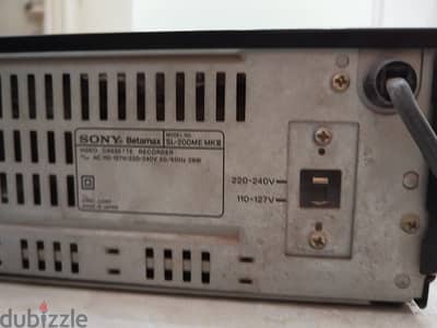 الموديل الإمبراطوري الأسطوري: SONY Super Betamax (SL-200ME MKII)
