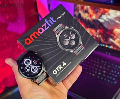 جديدة amazfit gtr 4 smart watch رد علي المكالمات و شاشة أموليد