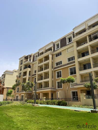 شقة 3 غرف للبيع باقل مقدم 390الف و تقسيط علي 12 سنة في سراي Sarai علي طريق السويس