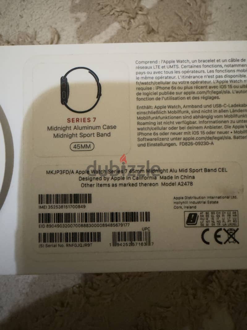 Apple watch 7 45mm 1