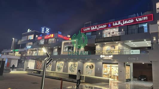 Shop 41 sqm semi finished for rent on waslet dahshur, Z Mall - el sheikh zayed