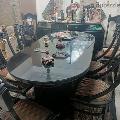 غرفة سفرة 8كراسي