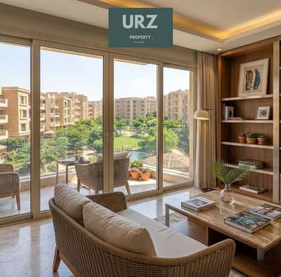 3-bedroom apartment with double landscape view on Suez Road, near AUC, The Spine Towers, Madinaty & Middle Ring Road. Prime location and great investm