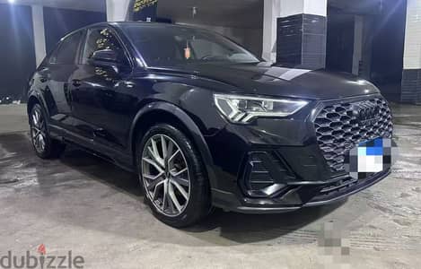 أودي كيو 3 2022 audi Q3 sport back Sline Black Edition