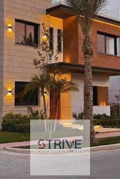 بخصم 45% فيلا ستاند الون بمساحة 324 متر 5 غرف منهما 3 ماستر برايم لوكيشن مع برايفت جاردن