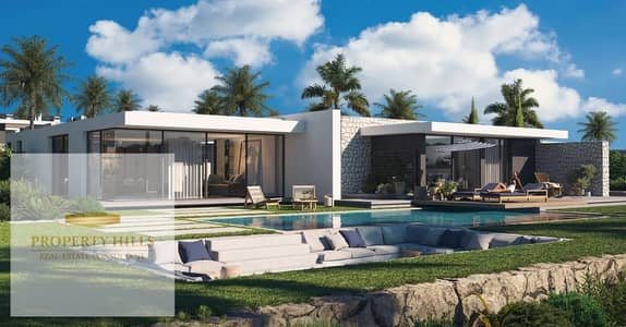 Own your luxury villa on the largest lagoon with a sea view on the North Coast from Misr Italia