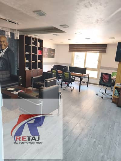 Administrative Office for Sale – 250 sqm | Licensed | Prime Location – Makram Ebeid, Nasr City