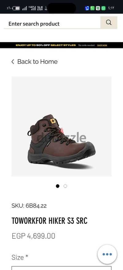 TOWORKFOR HIKER S3 SRC