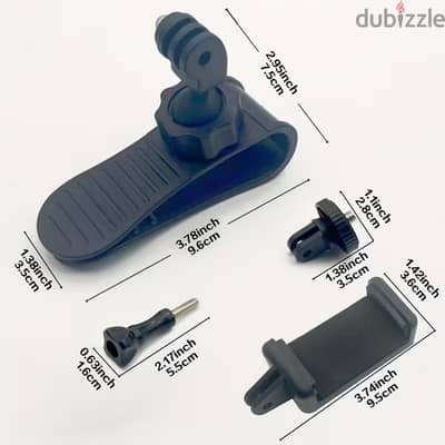 Sun Visor Mount Clip Cam/Mobile مشبك تثبيت لشماسة السيارة كاميرا /موبا