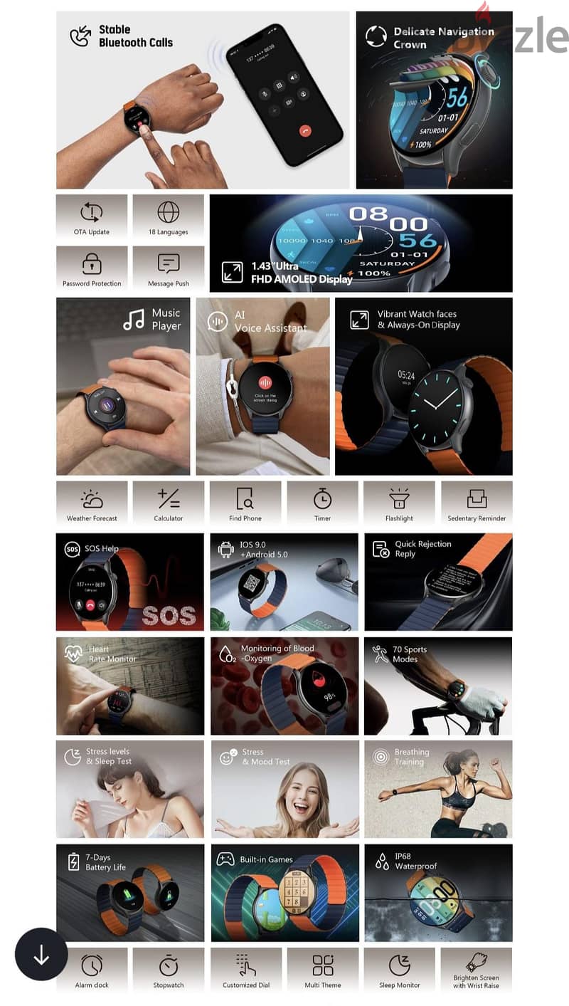smartwatch Kr pro 1