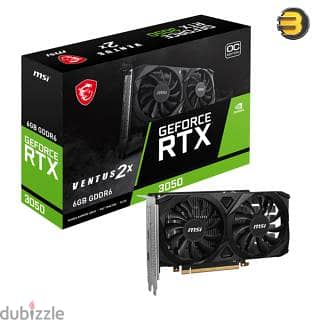 MSI RTX 3050 6 GB ventus x2 oc