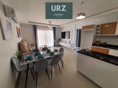 The best and most distinctive beachfront chalet fully finished and with ACs is for sale in Ras El Hekma near Sodic Azha Marseilia Ghazala Bay