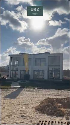 Opportunity with a 30% discount and the earliest available delivery  fully finished chalet with ACs for sale in Ras El Hekma near Amwaj Solari Al Alam