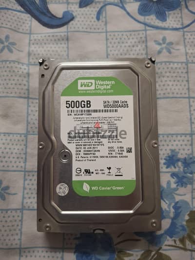 HDD 500 gigabytes
