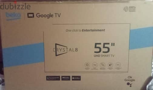 شاشه ٥٥ بيكو google Tv