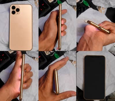 iPhone 11 Pro Gold لقطة زيرو خدوش