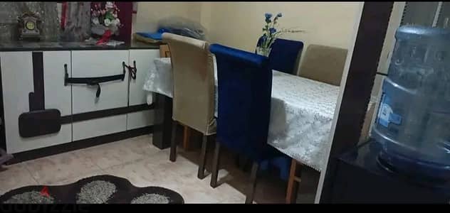 سفرة عمولة ونيش وبوفيه زان احمر استعمال خفيف