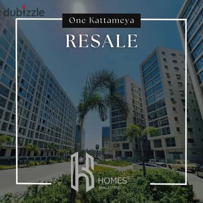 Apartment for sale 140m with a garage in Compound One Qatameya, front facade / 3 rooms