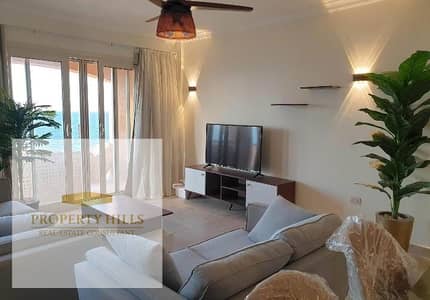 شاليه غرفتين من العبد في مرسي بغوش fully finished بالتكيفات Sea view