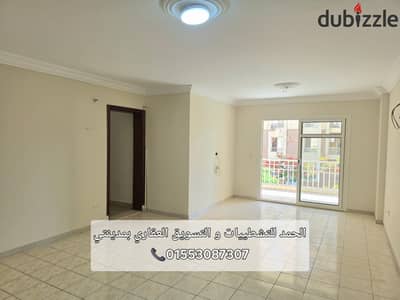 For rent: Unfurnished apartment in Madinaty, View park , 96 square meters, two bedrooms and one bathroom