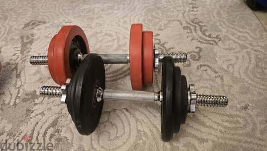 15 dumbbels