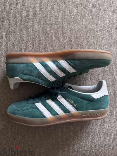 Adidas Originals Gazelle Green Gumsole Size 43