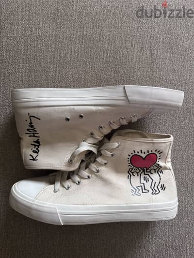 Keith Harring High Tops H&M Size 43