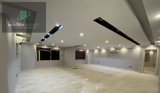 For Rent Fully finished office 420 Sqm in Sarayat al Maadi