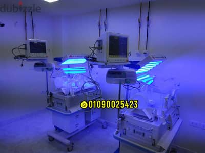 تجهيز غرف حضانات حديثي الولادة NICU بأحدث الأجهزة الطبية