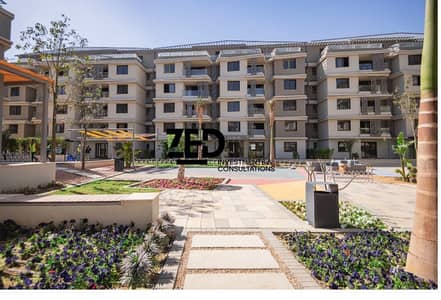 The best price for a finished apartment in Badya Palm Hills October with 3 rooms and a maid's room with a bathroom, and the remaining installments with the company. Move in now and live in the best community in West Cairo.