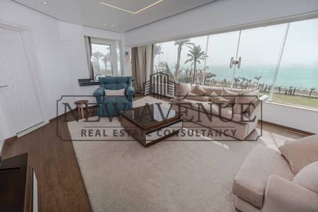 Exclusive Fully furnished villa first row - sea view Prime location in canary beach elsokhna - Red sea