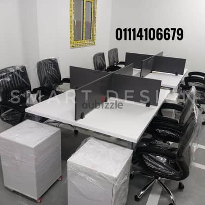 خلية عمل  وورك ستيشن بارتيشن مكاتب موظفين/ كول سنتر/ Workstation/desk