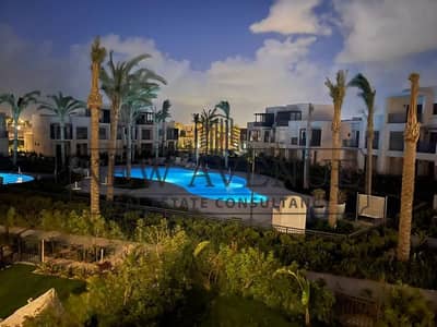 تاون هاوس ريفا فيوز بموقع مميز أول استخدام استلام فورى في مراسي Marassi - Riva views - North Coast