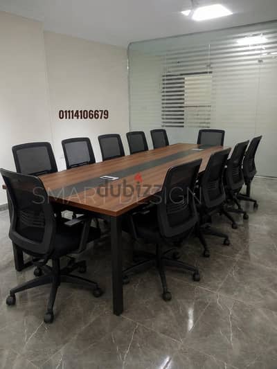 ترابيزة اجتماعات مودرن - meeting table modern - اثاث مكتبي