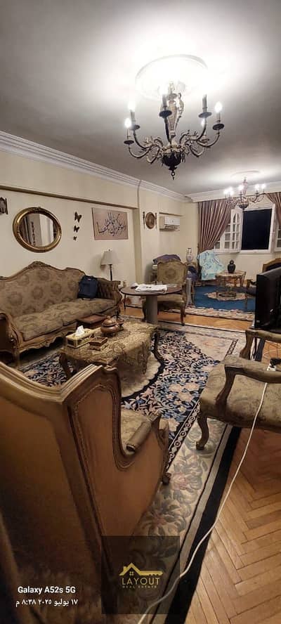  6,100,000 جنيه | شقة 220م للبيع بجوار حديقة الطفل – مدينة نصر  عقد مسجل شهر عقاري – حصة في الأرض – موقع مميز جدًا