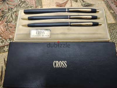 طقم أقلام Cross Original Made in Ireland بالعلبة الأصلية
