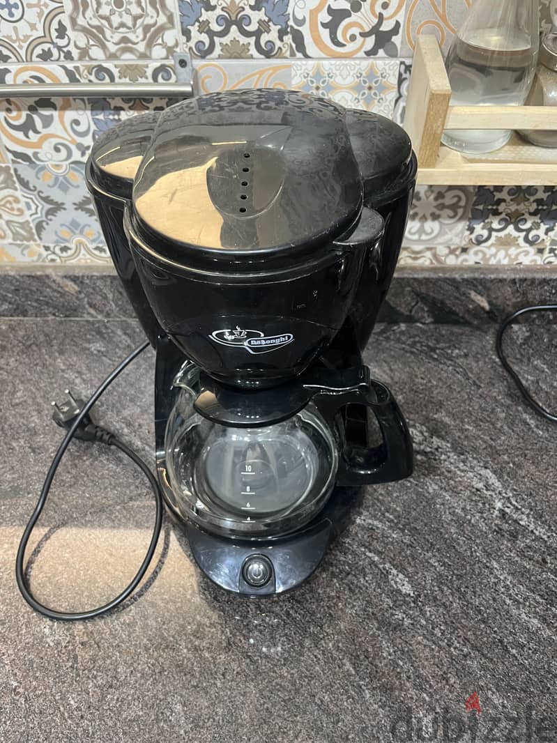 Delonghi filter coffee machine 1