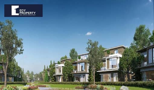 Twinhouse Villa For Sale Garden View 250SQM Ready To Move In Il Bosco - New Capital