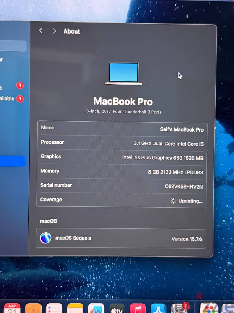 MacBook Pro 2017 2