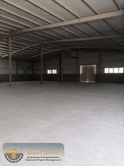 Warehouse / Steel Shed for Rent – 2,500 m² – 10th of Ramadan City | Prime Location for Logistics & Storage Companies