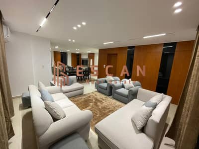 For those who love spacious apartments, a furnished apartment is available for rent in Madinaty. It features extra-super-luxurious finishes and is clo
