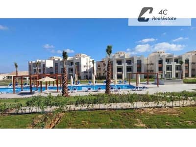 باقل توتال شاليه ريسيل في Gaia الساحل الشمالي راس الحكمهvery prime location بتقسيمه مميزة Direct Pool View Open view landscape جاهز للمعاينه