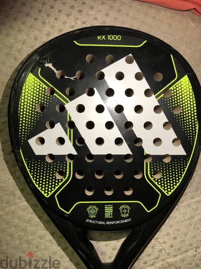 Used addidas rx1000 padel racket