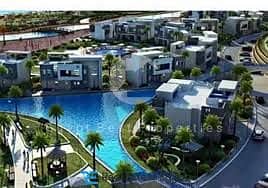 Chalet for sale, immediate delivery with only a 5% down payment, 8-year payment plan, ready to move in, lagoon view, North Coast, Ras El Hekma!