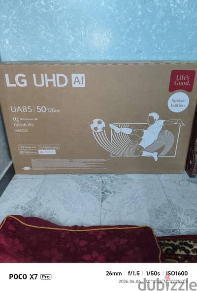 شاشه LG  سمارت بريموت ماجيك 50 بوصه