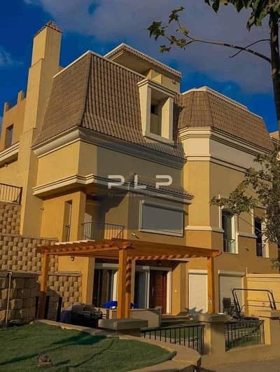 Villa for sale in a prime location at a special price, with an open view and Ready to move , inside Sarai Compound.