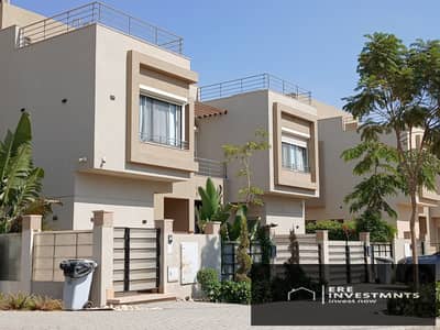 توين هاوس | متشطبة بالكامل | فيو لاجوون | باقل من سعر السوق للبيع في 97 هيلز التجمع الخامس 97Hills New Cairo