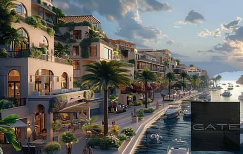 شالية للبيع في كمبوند ساوث ميد الساحل فيو لاجون بسعر مميز جدا تشطيب سوبر لوكس